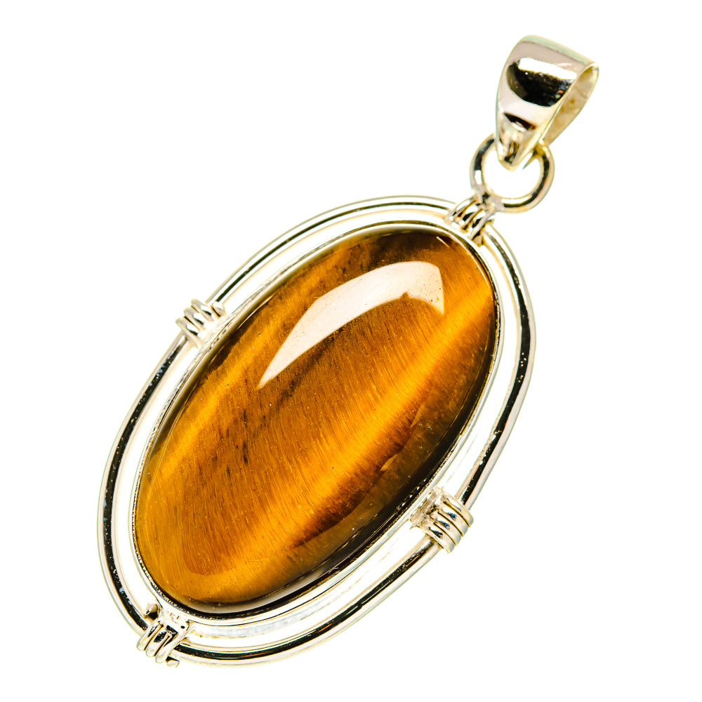 Tiger Eye Pendants handcrafted by Anasilvercos - PD760461