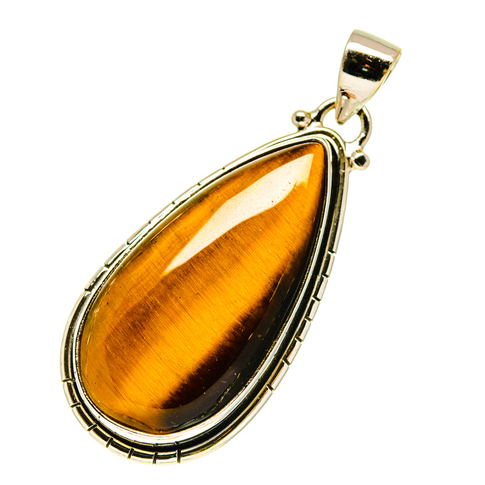 Tiger Eye Pendants handcrafted by Anasilvercos - PD760465