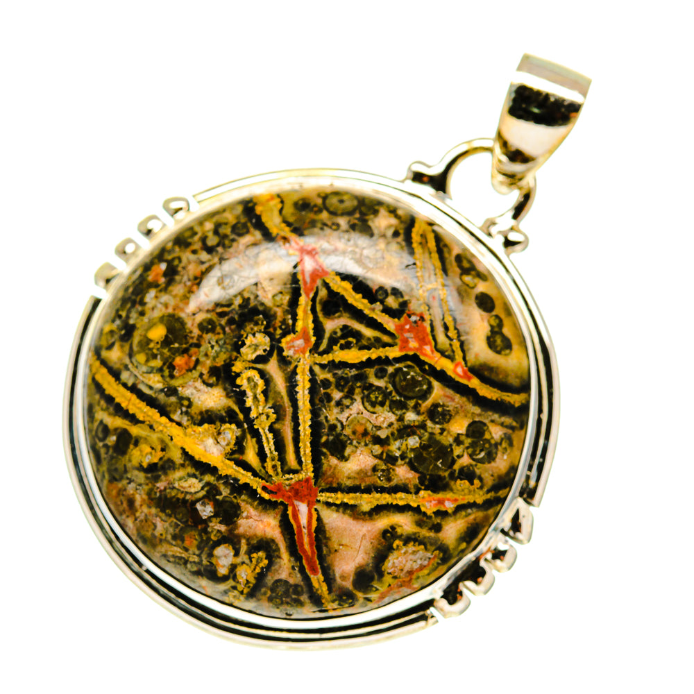 Poppy Jasper Pendants handcrafted by Anasilvercos - PD760484