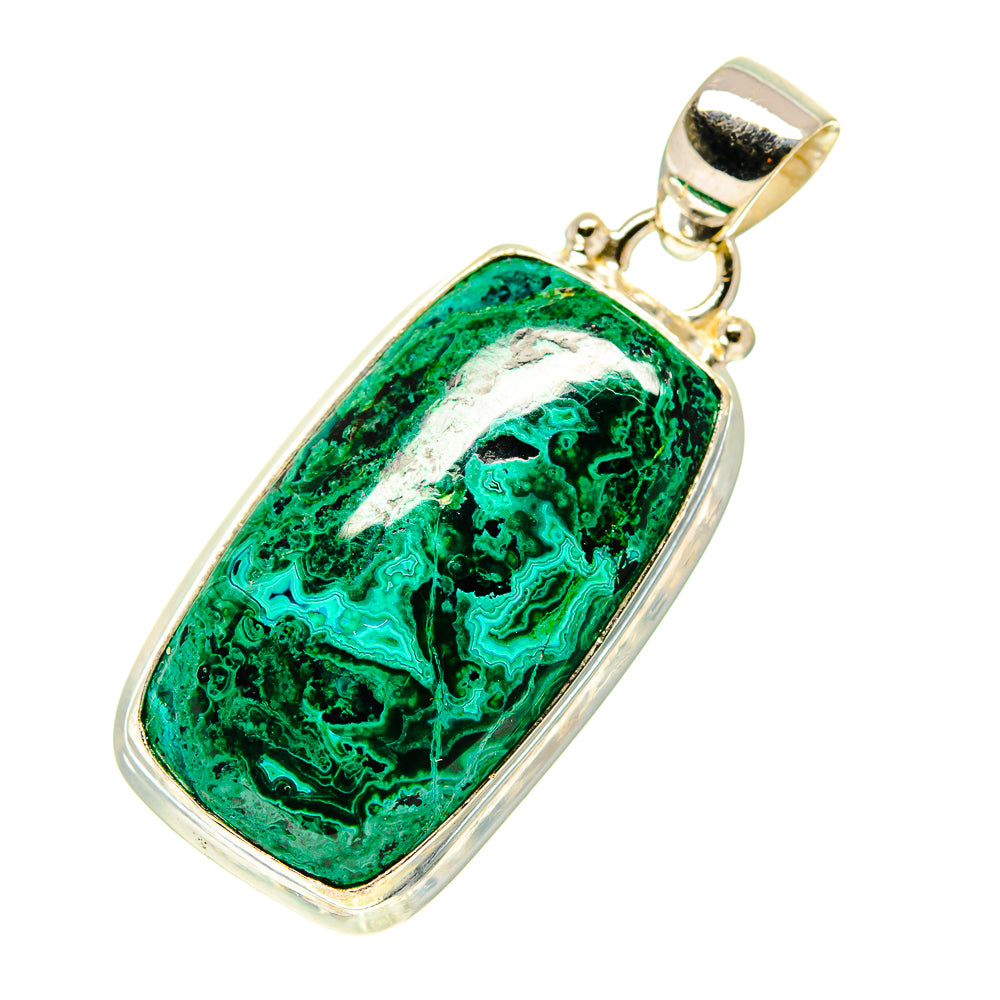 Chrysocolla Pendants handcrafted by Anasilvercos - PD760487