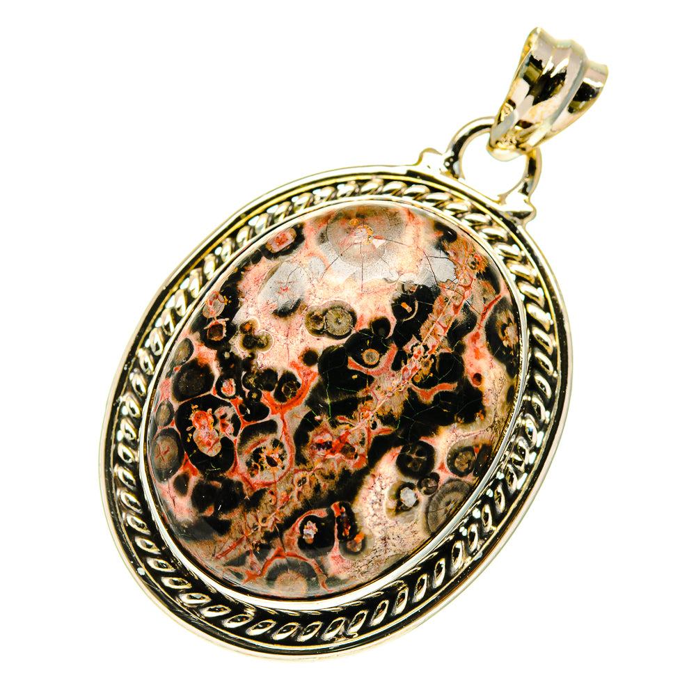 Poppy Jasper Pendants handcrafted by Anasilvercos - PD760500