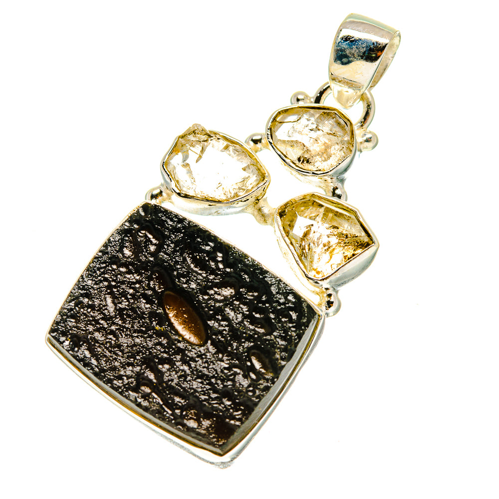 Tektite Pendants handcrafted by Anasilvercos - PD760507