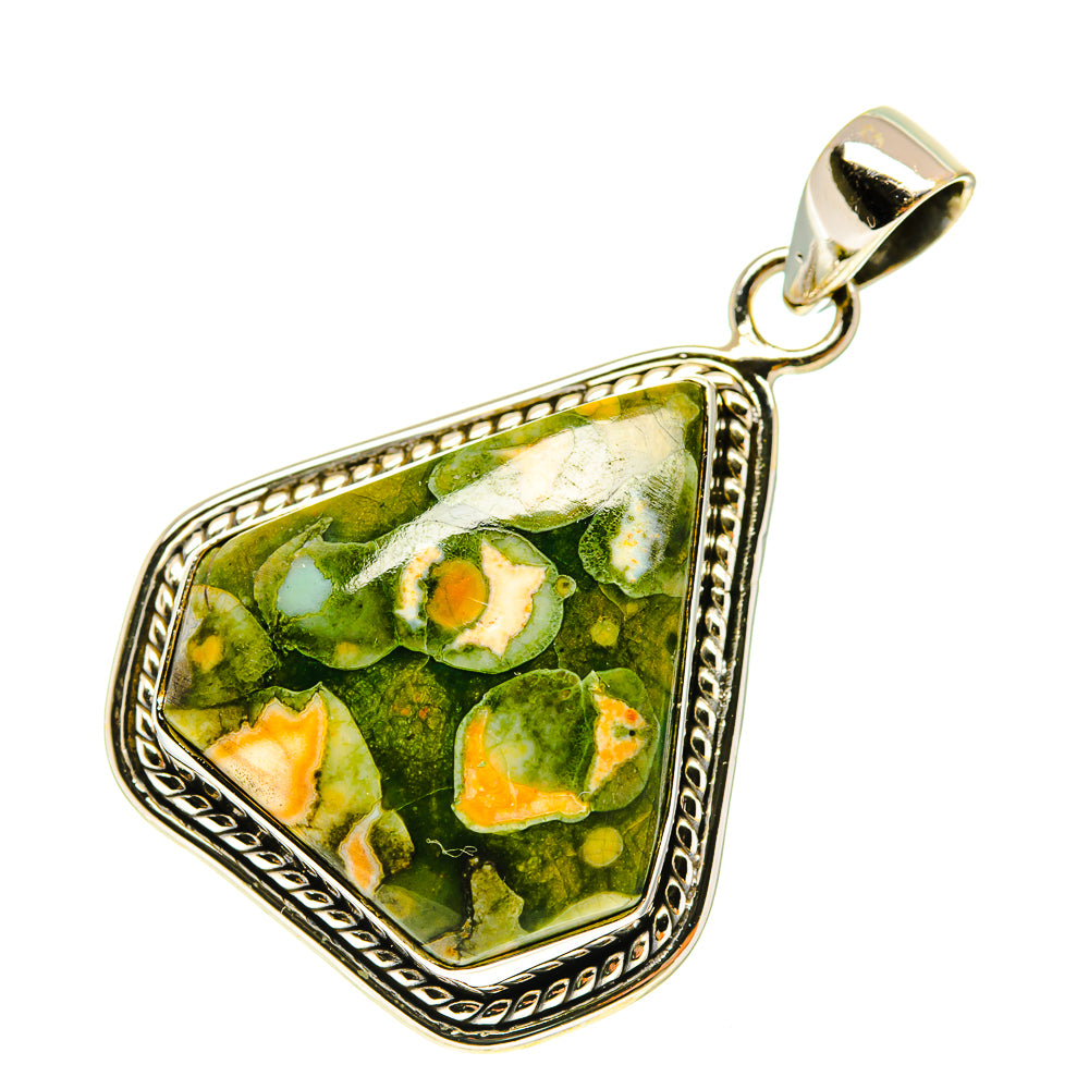 Rainforest Opal Pendants handcrafted by Anasilvercos - PD760514