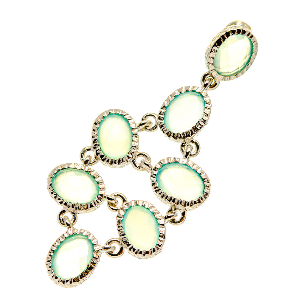 Aqua Chalcedony Pendants handcrafted by Anasilvercos - PD760517