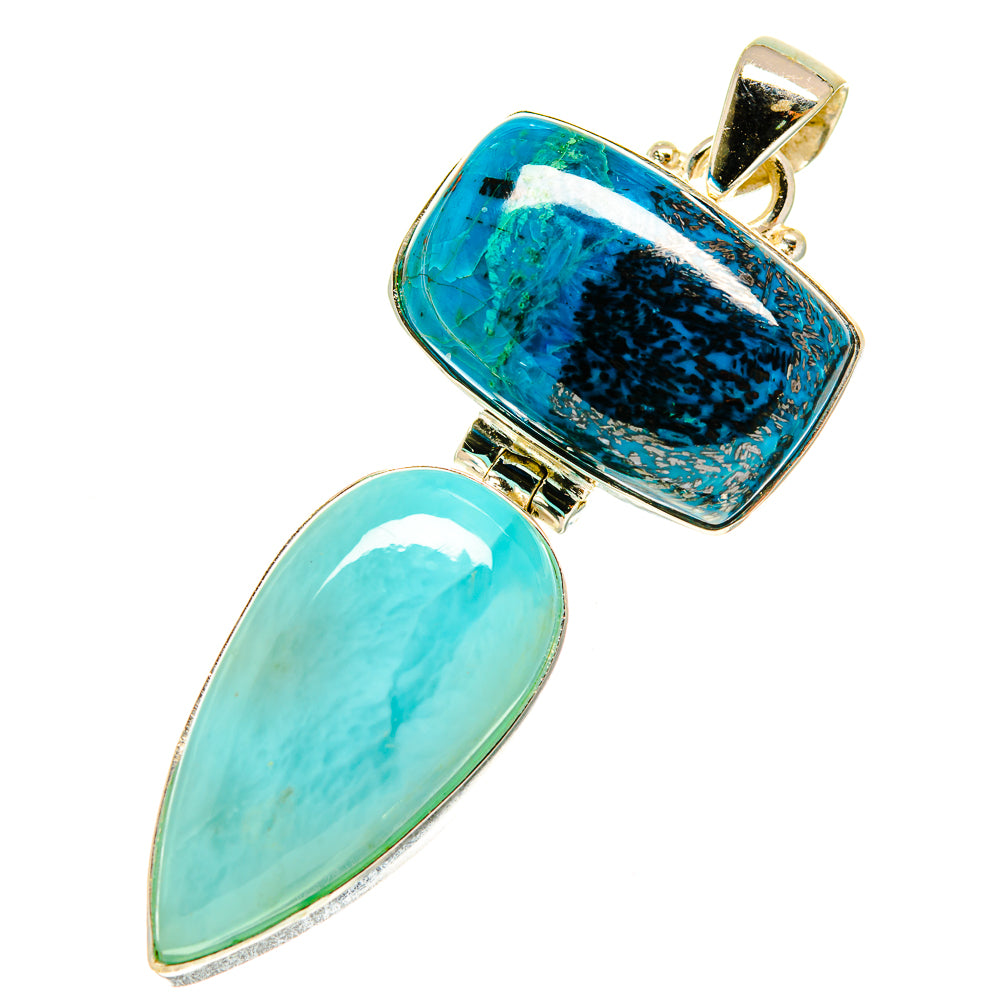 Larimar Pendants handcrafted by Anasilvercos - PD760526