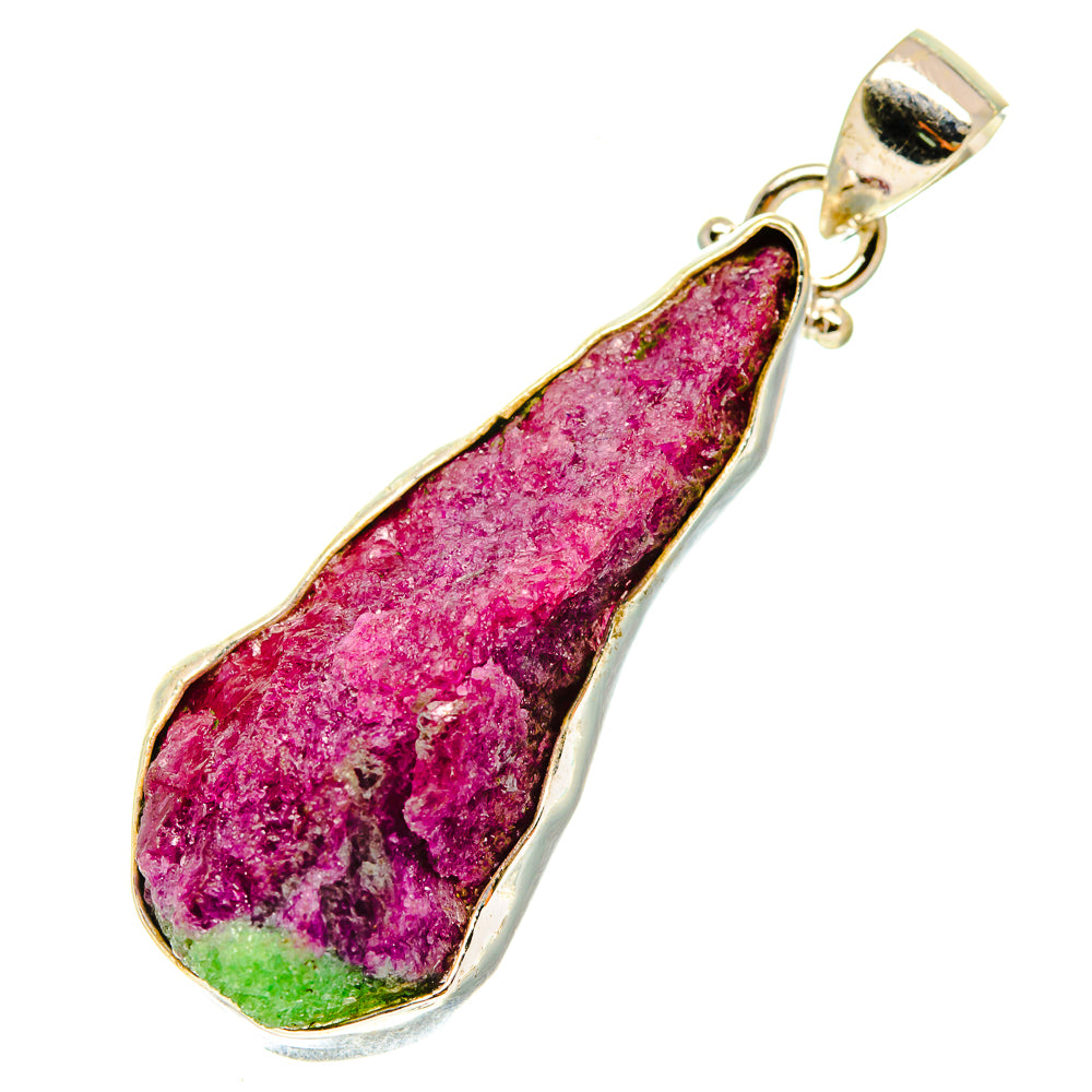 Ruby Zoisite Pendants handcrafted by Anasilvercos - PD760532