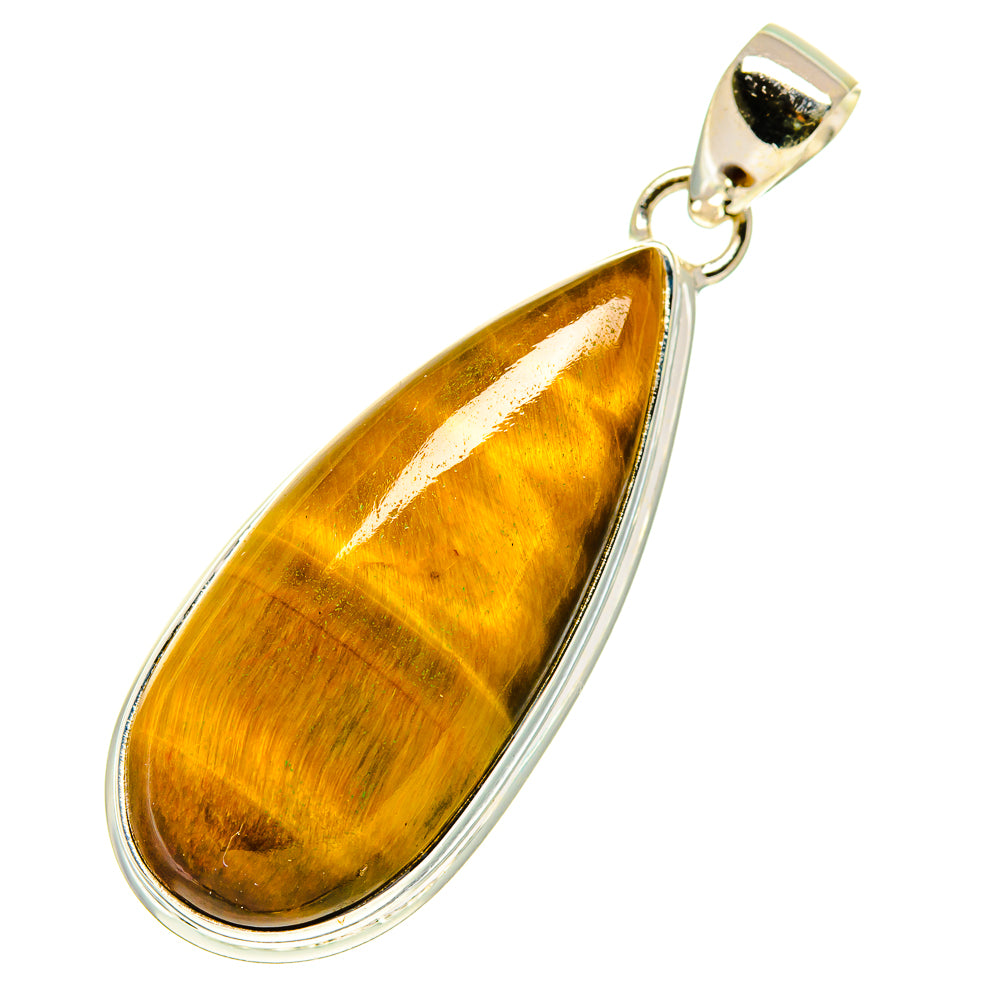 Tiger Eye Pendants handcrafted by Anasilvercos - PD760548