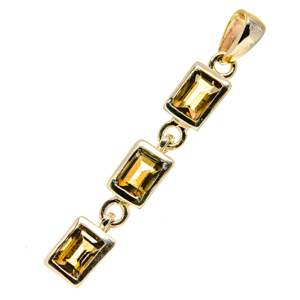 Tiger Eye Pendants handcrafted by Anasilvercos - PD760549