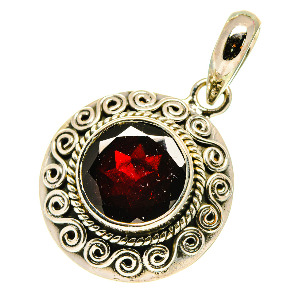 Garnet Pendants handcrafted by Anasilvercos - PD760559