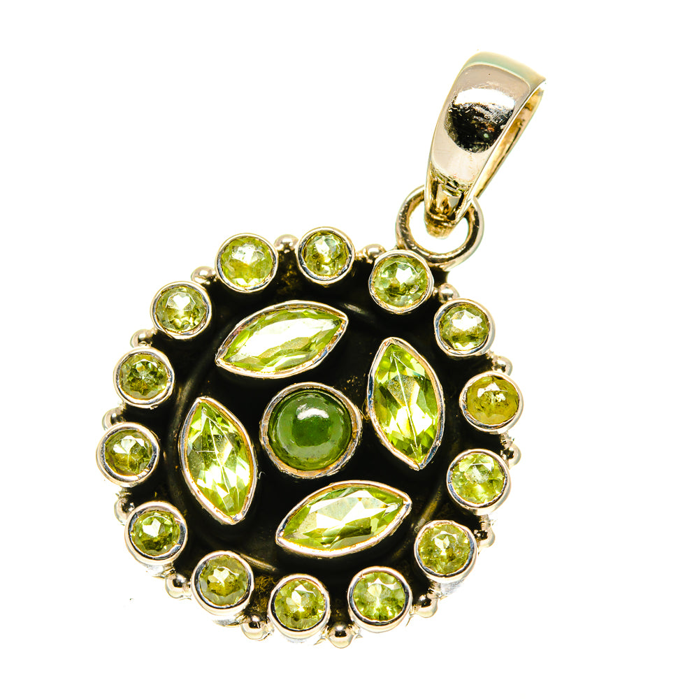 Peridot Pendants handcrafted by Anasilvercos - PD760576