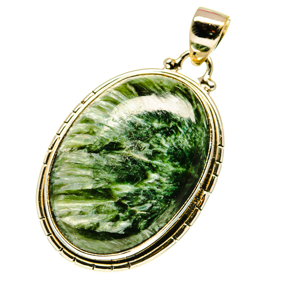 Seraphinite Pendants handcrafted by Anasilvercos - PD760587
