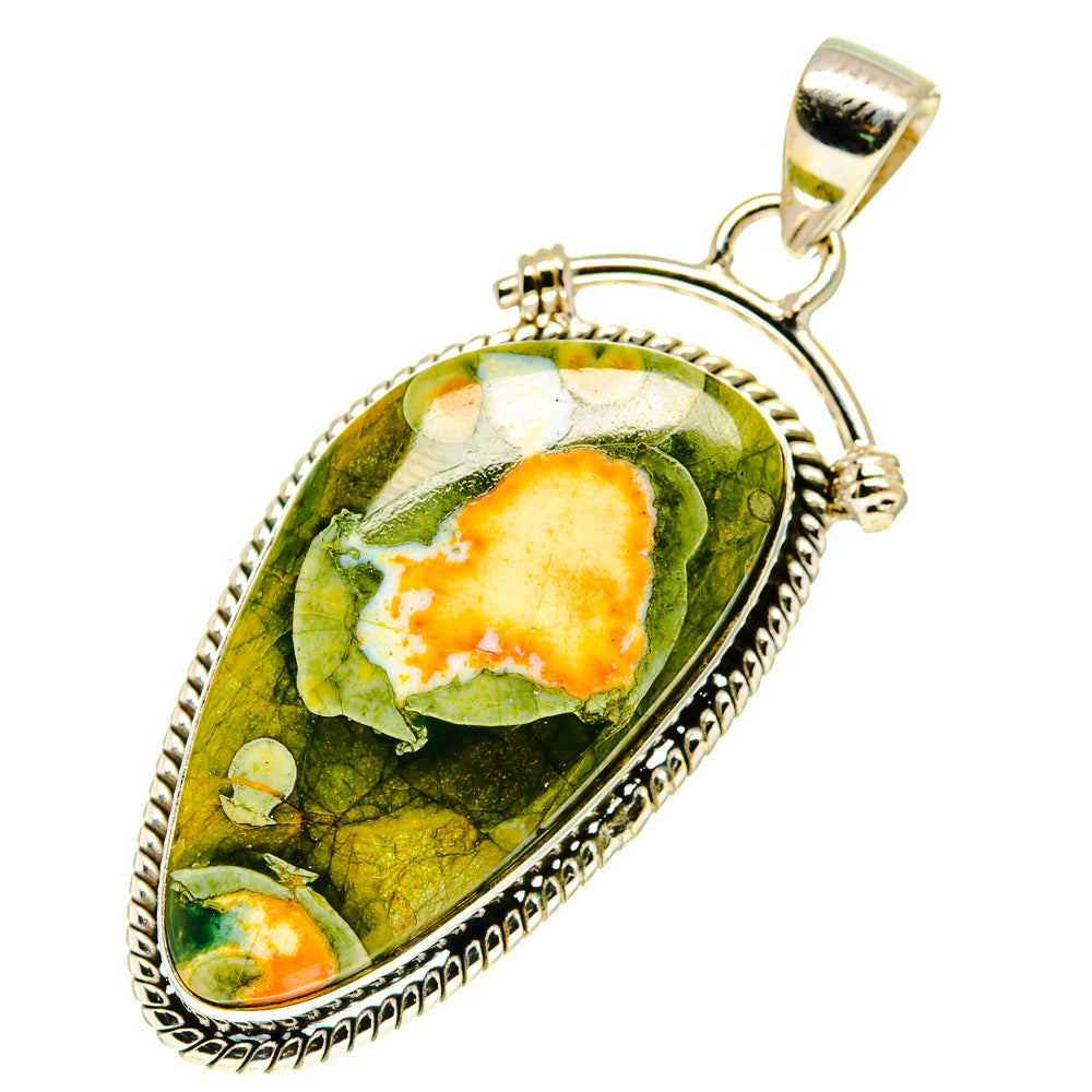 Rainforest Opal Pendants handcrafted by Anasilvercos - PD760595