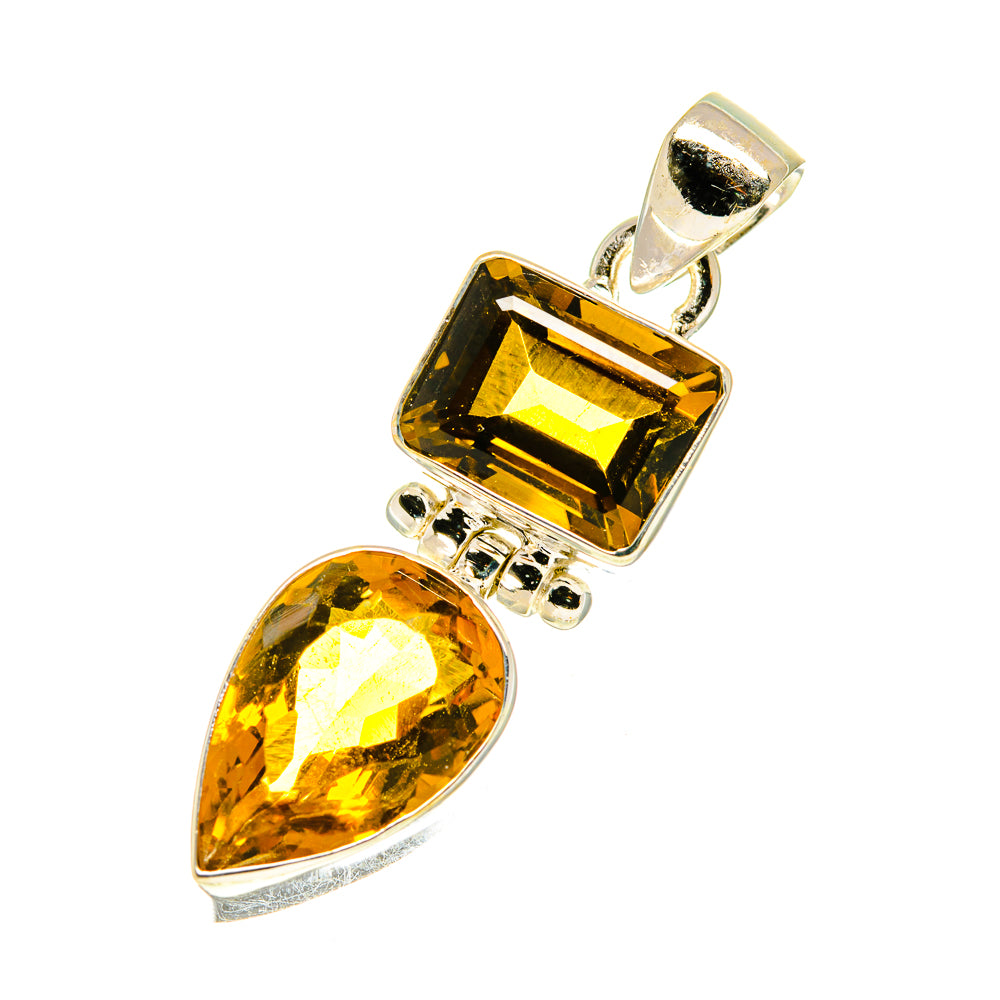 Citrine Pendants handcrafted by Anasilvercos - PD760599