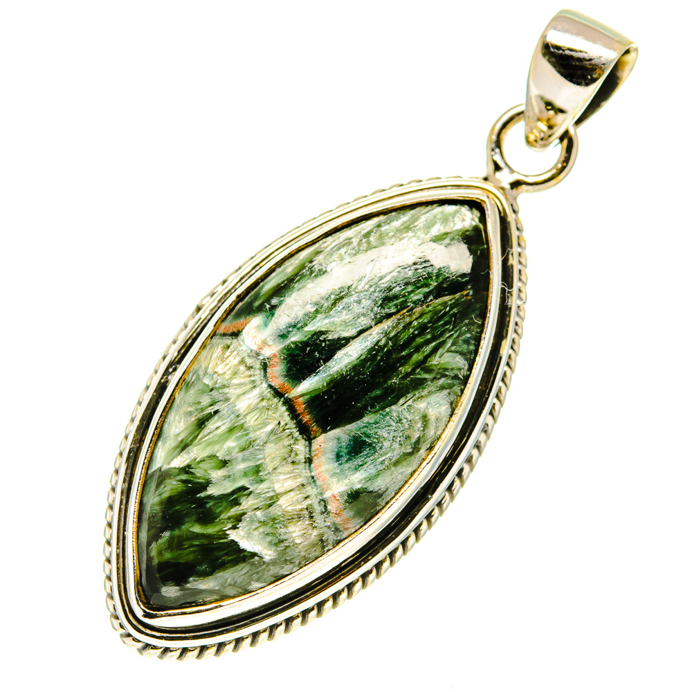Seraphinite Pendants handcrafted by Anasilvercos - PD760609