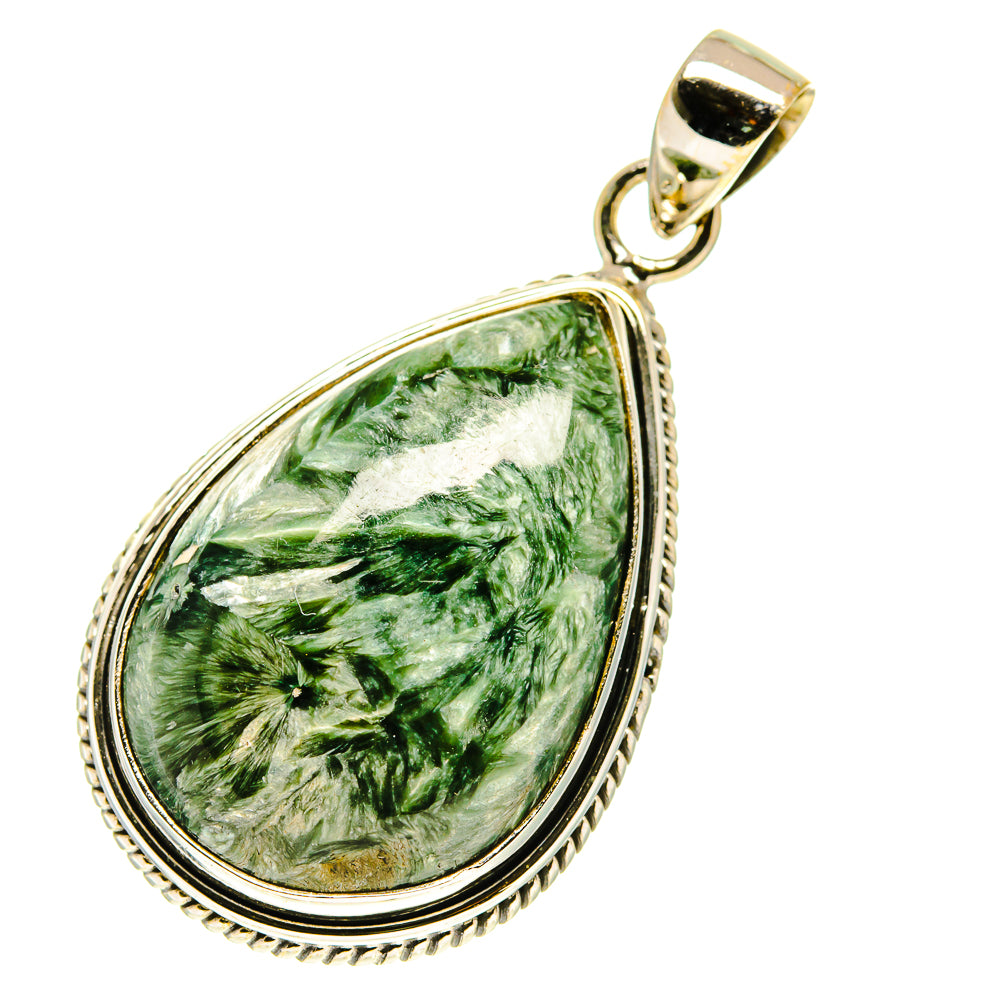 Seraphinite Pendants handcrafted by Anasilvercos - PD760638