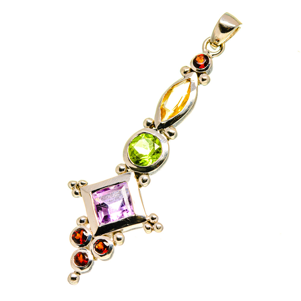 Amethyst Pendants handcrafted by Anasilvercos - PD760664