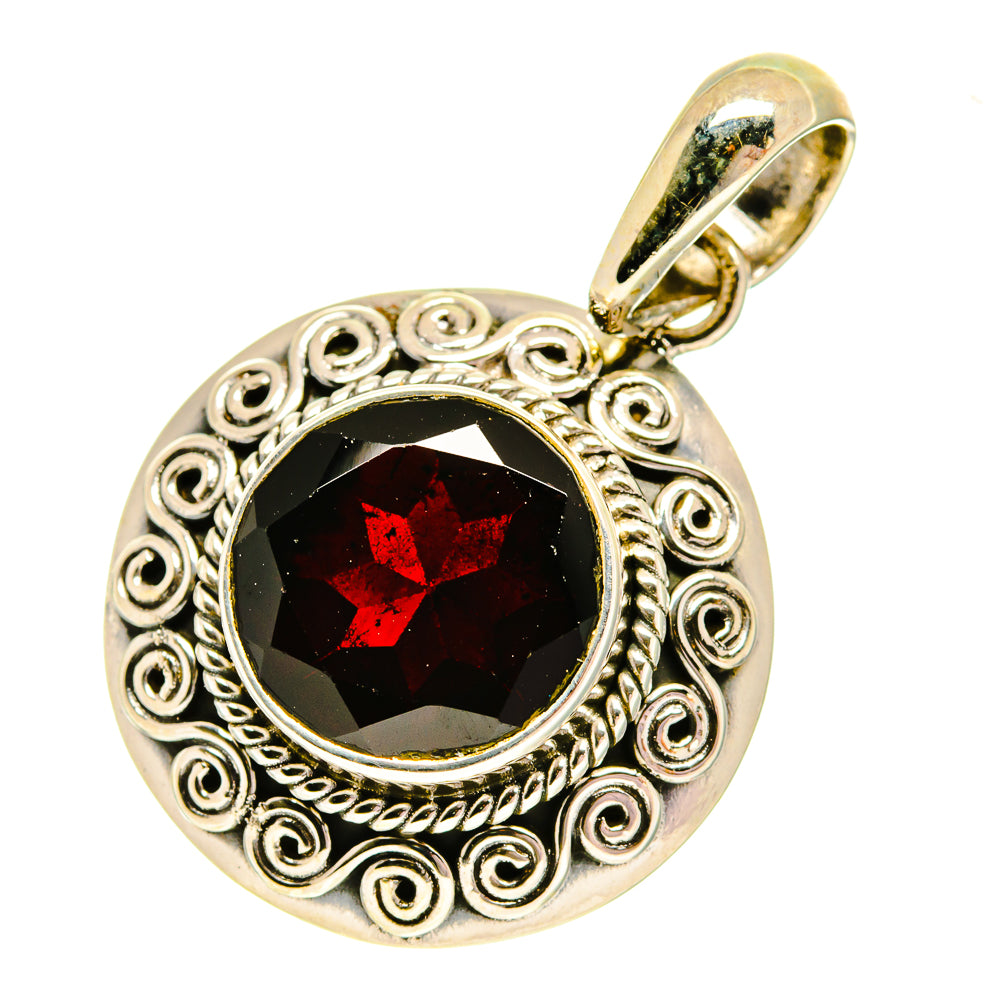 Garnet Pendants handcrafted by Anasilvercos - PD760669
