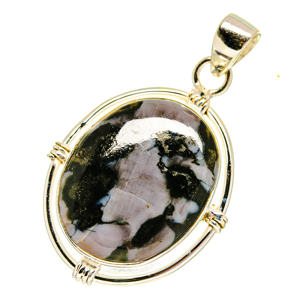 Gabbro Stone Pendants handcrafted by Anasilvercos - PD760672