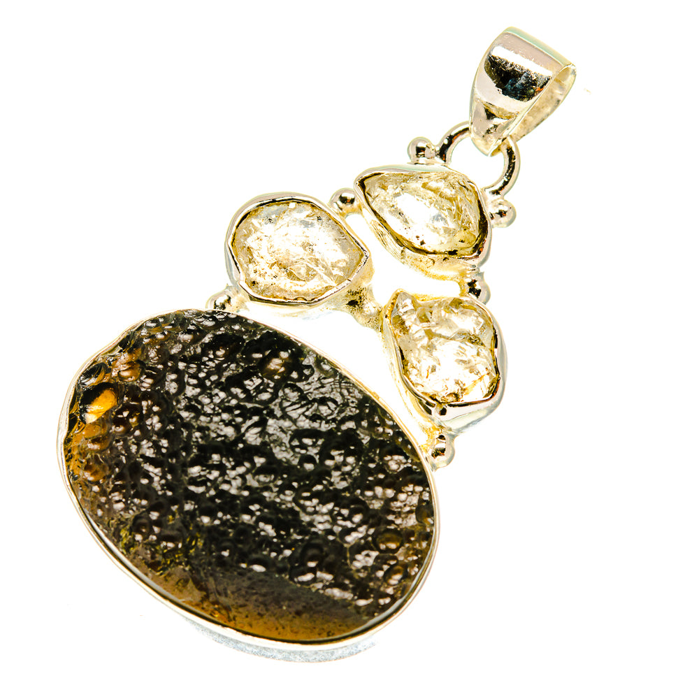 Tektite Pendants handcrafted by Anasilvercos - PD760684