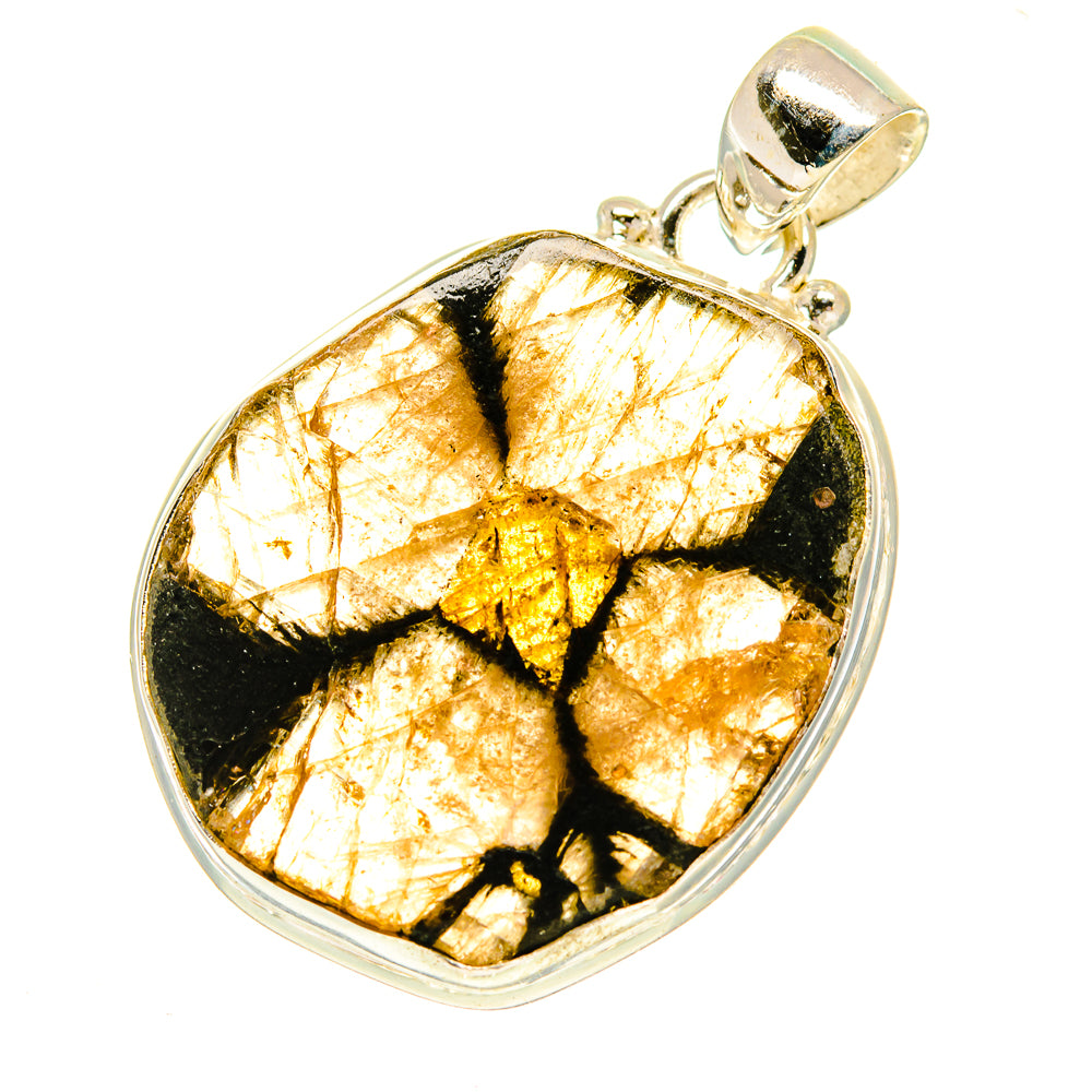 Chiastolite Pendants handcrafted by Anasilvercos - PD760685