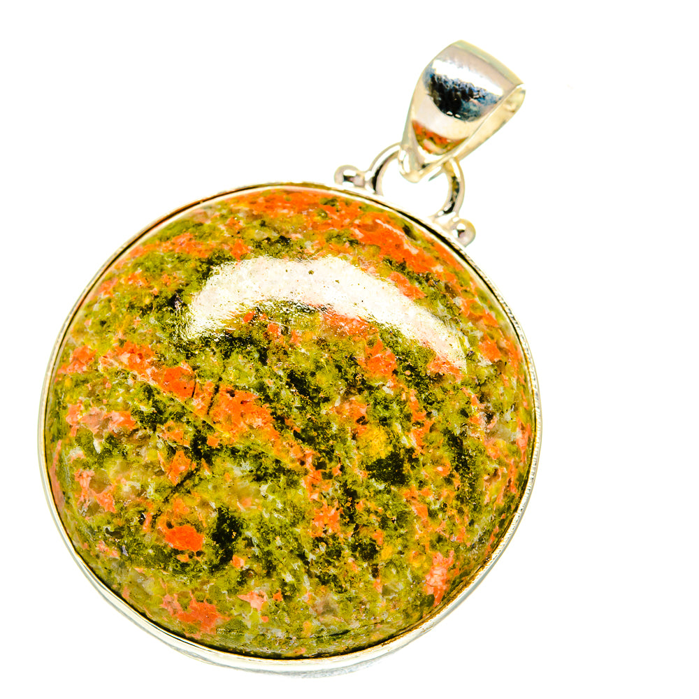 Unakite Pendants handcrafted by Anasilvercos - PD760692