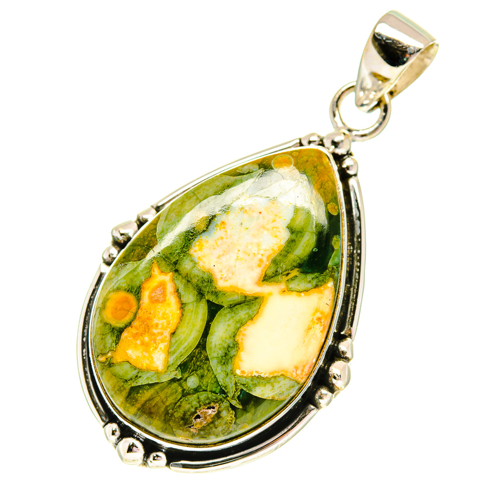 Rainforest Opal Pendants handcrafted by Anasilvercos - PD760706