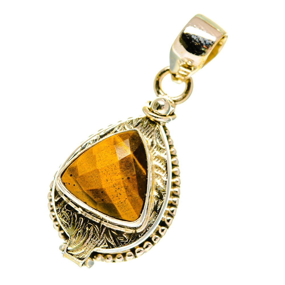 Tiger Eye Pendants handcrafted by Anasilvercos - PD760717