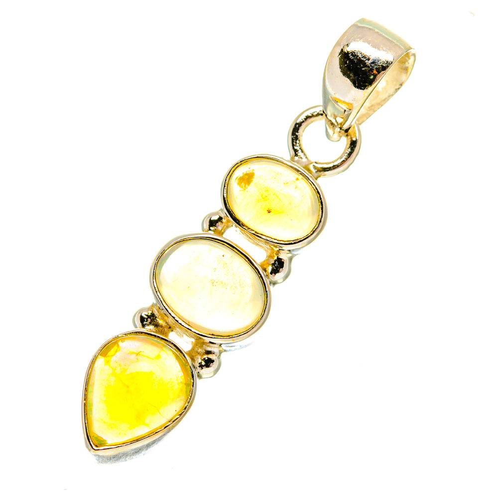 Ethiopian Opal Pendants handcrafted by Anasilvercos - PD760726