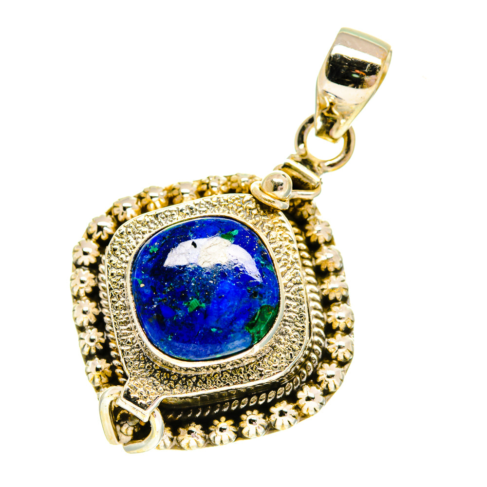 Azurite Pendants handcrafted by Anasilvercos - PD760730