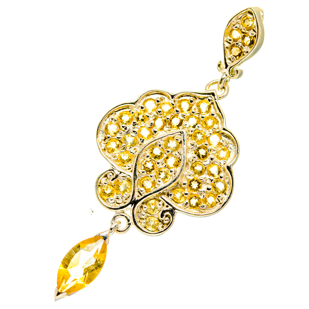 Citrine Pendants handcrafted by Anasilvercos - PD760767