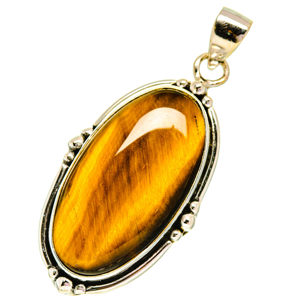 Tiger Eye Pendants handcrafted by Anasilvercos - PD760769