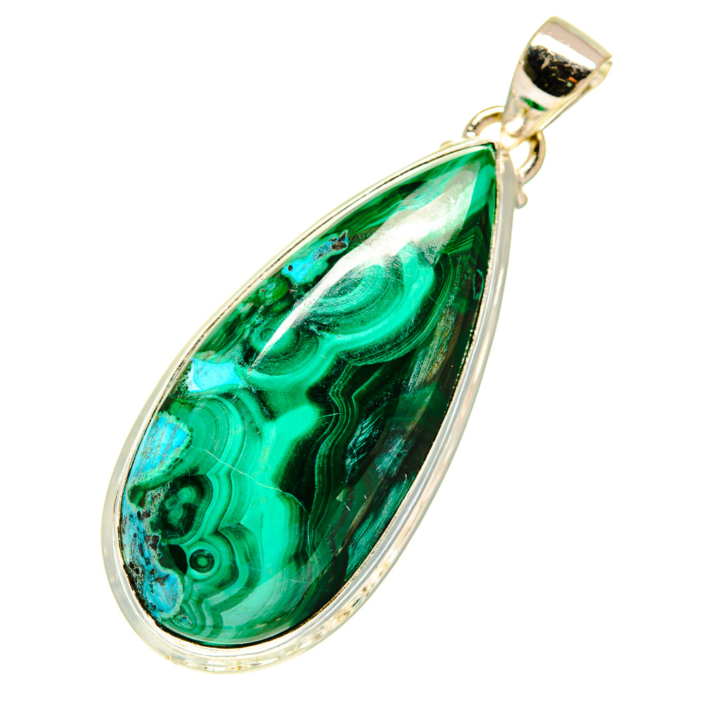 Malachite Pendants handcrafted by Anasilvercos - PD760777