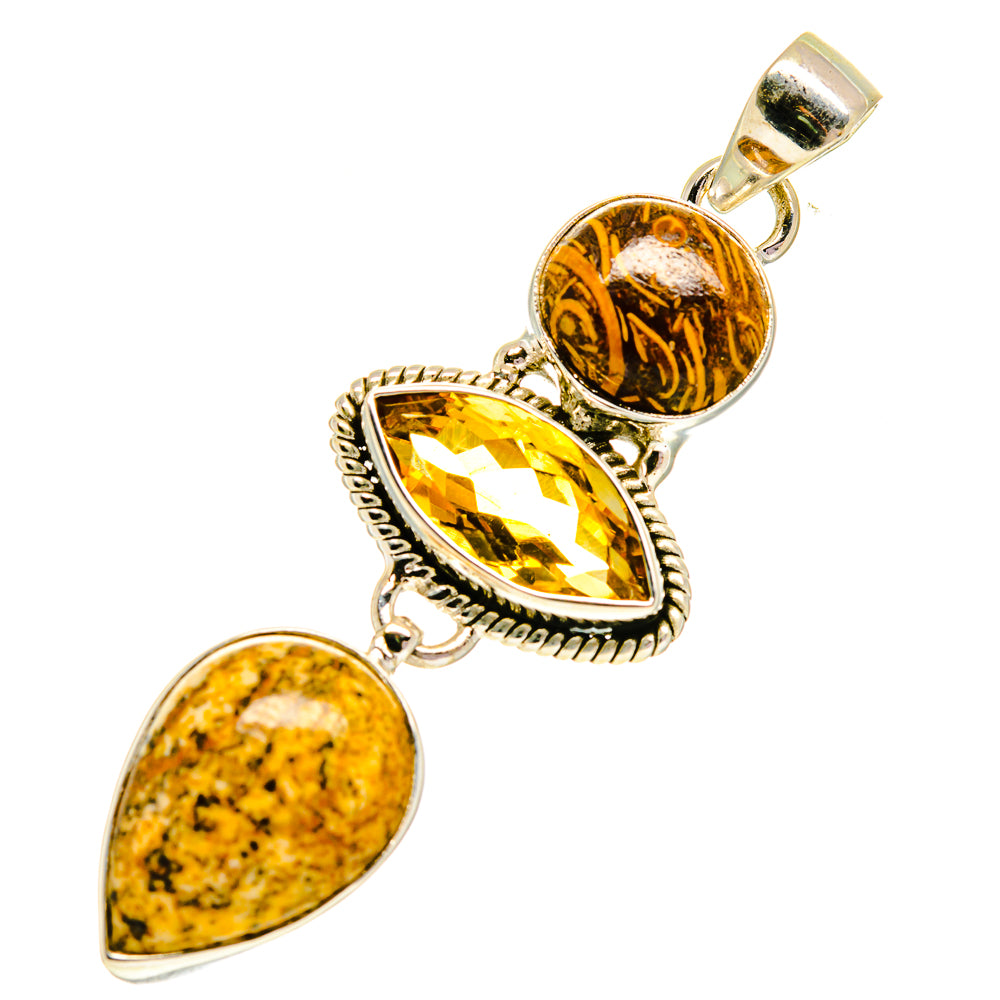 Picture Jasper Pendants handcrafted by Anasilvercos - PD760781