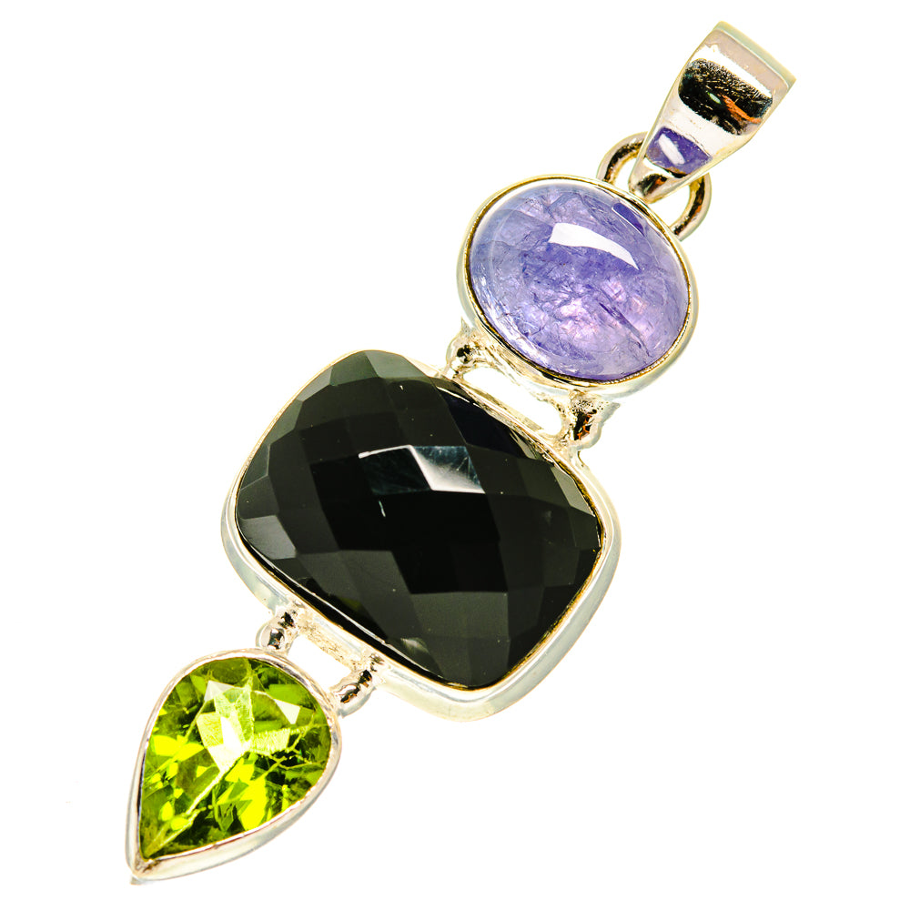 Black Onyx Pendants handcrafted by Anasilvercos - PD760787