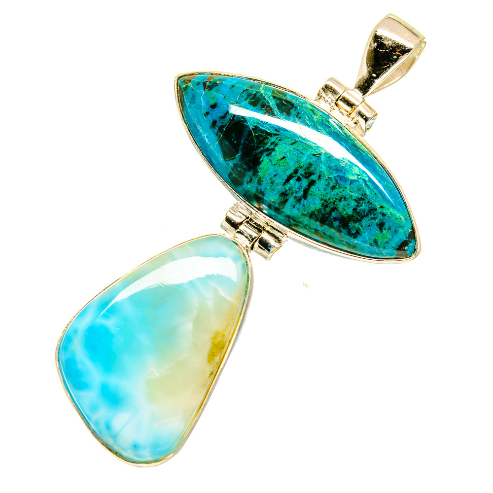 Larimar Pendants handcrafted by Anasilvercos - PD760791