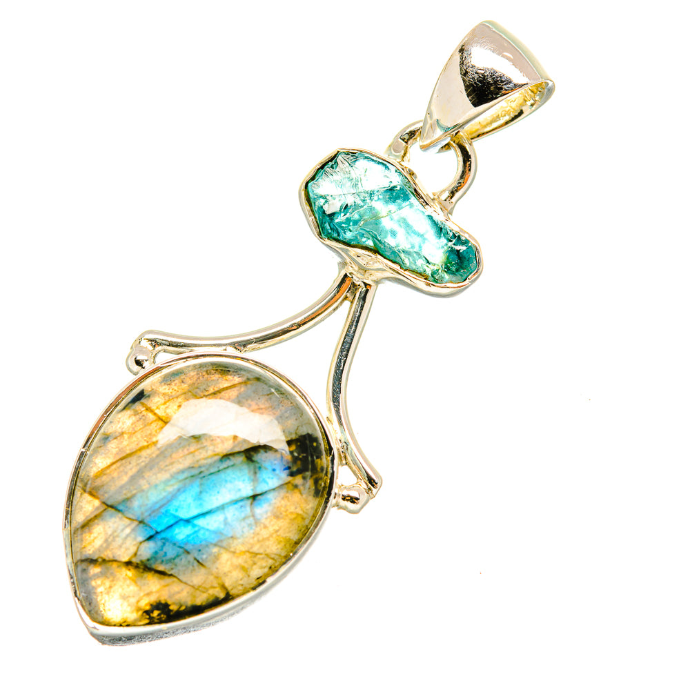 Labradorite Pendants handcrafted by Anasilvercos - PD7608