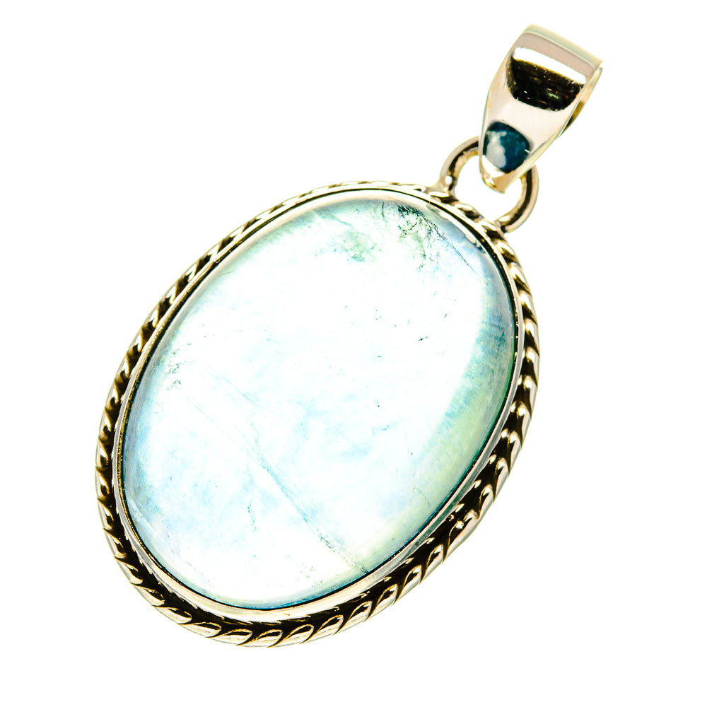 Blue Fluorite Pendants handcrafted by Anasilvercos - PD760807