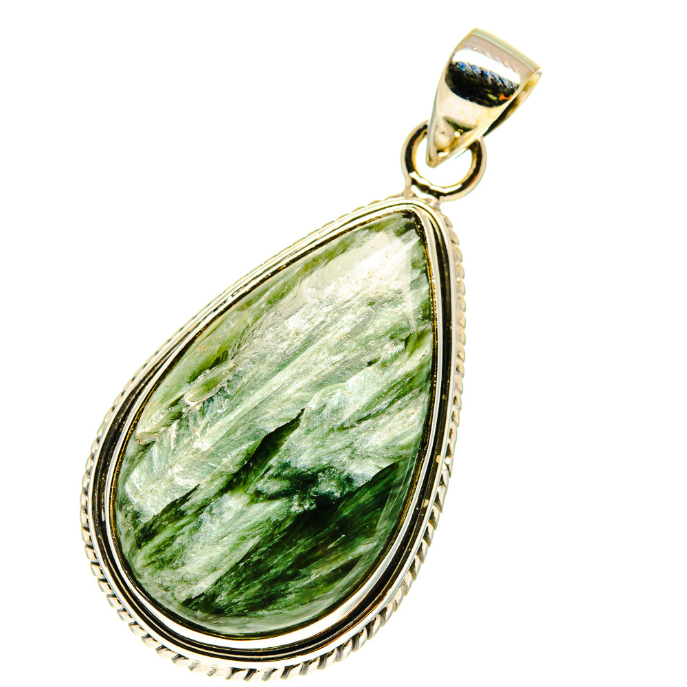 Seraphinite Pendants handcrafted by Anasilvercos - PD760836