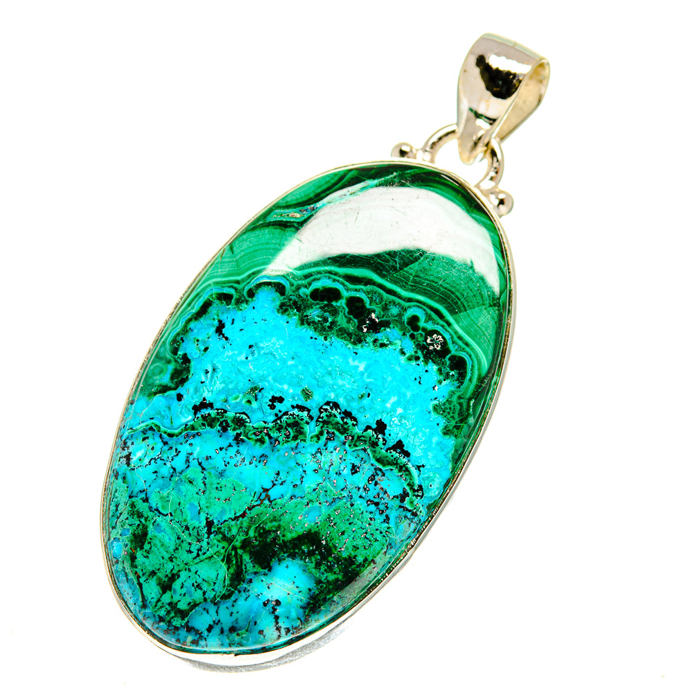 Chrysocolla Pendants handcrafted by Anasilvercos - PD760853