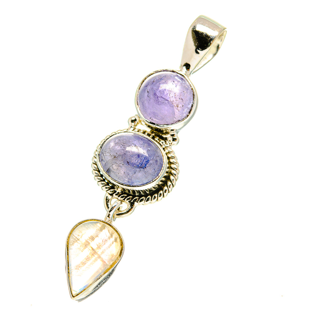 Tanzanite Pendants handcrafted by Anasilvercos - PD760859