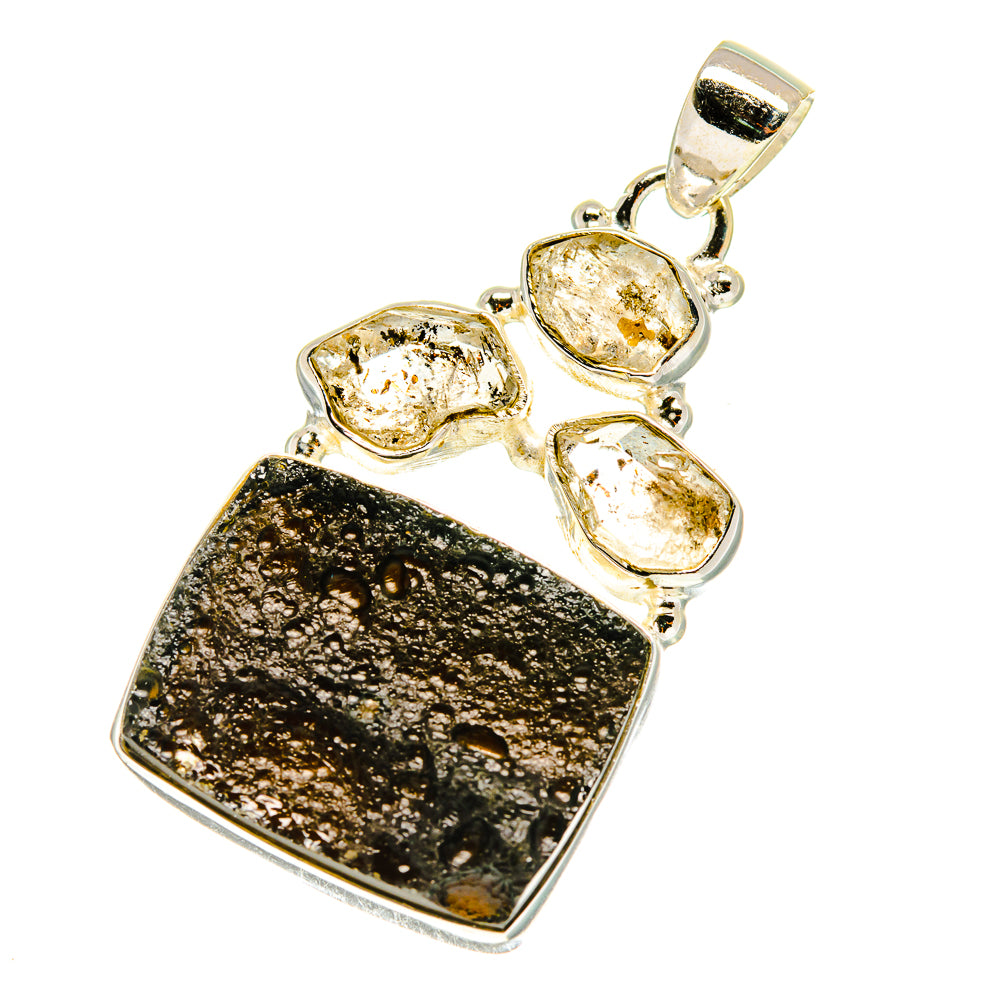Tektite Pendants handcrafted by Anasilvercos - PD760864