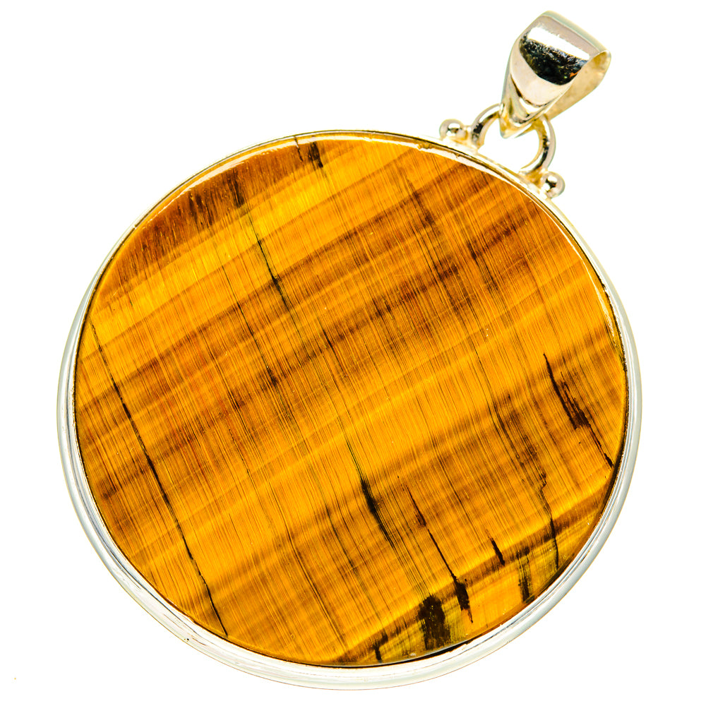 Tiger Eye Pendants handcrafted by Anasilvercos - PD760874