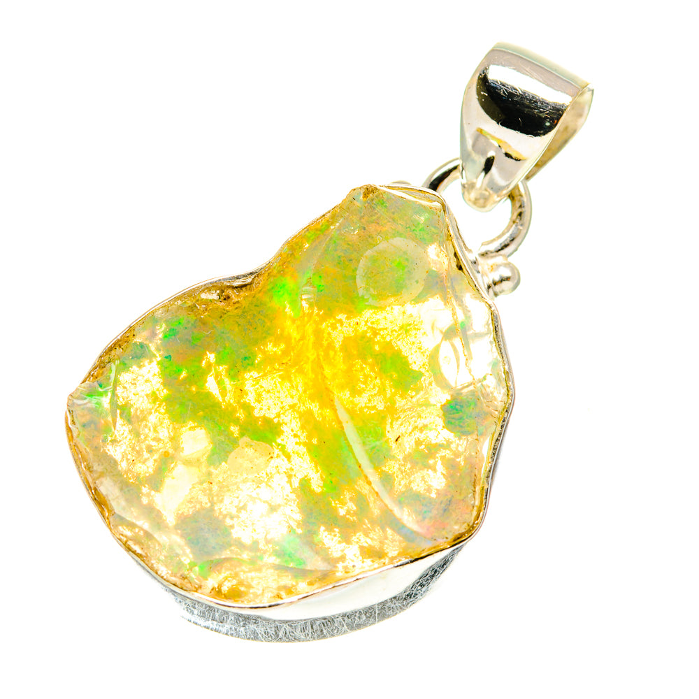 Ethiopian Opal Pendants handcrafted by Anasilvercos - PD760900