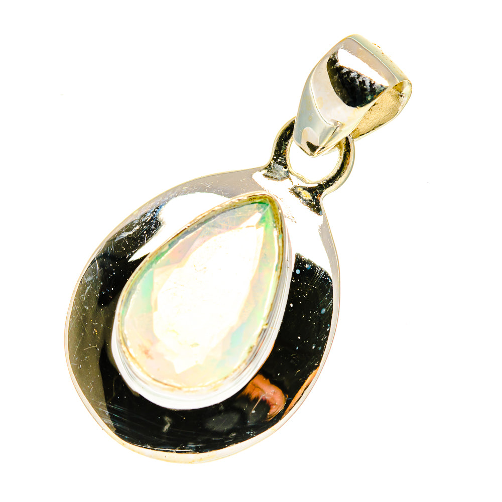 Ethiopian Opal Pendants handcrafted by Anasilvercos - PD760901