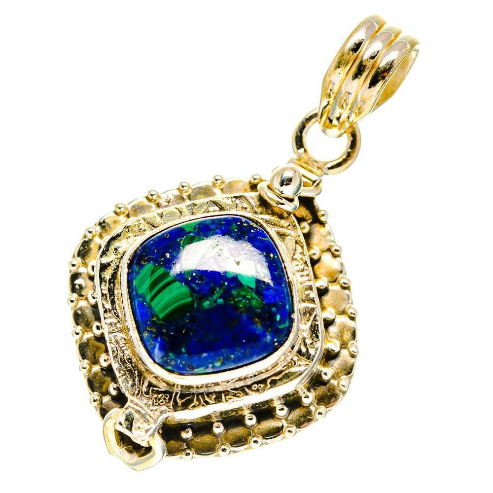 Azurite Pendants handcrafted by Anasilvercos - PD760910