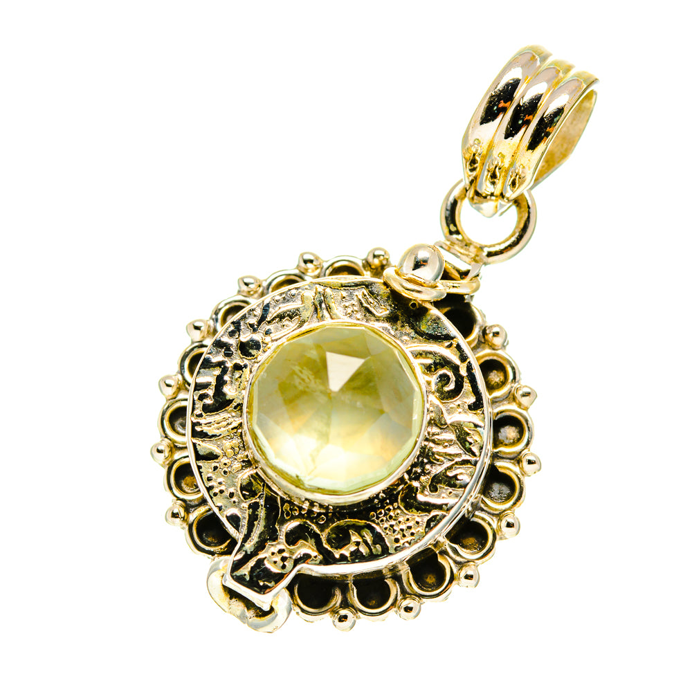 Prehnite Pendants handcrafted by Anasilvercos - PD760912