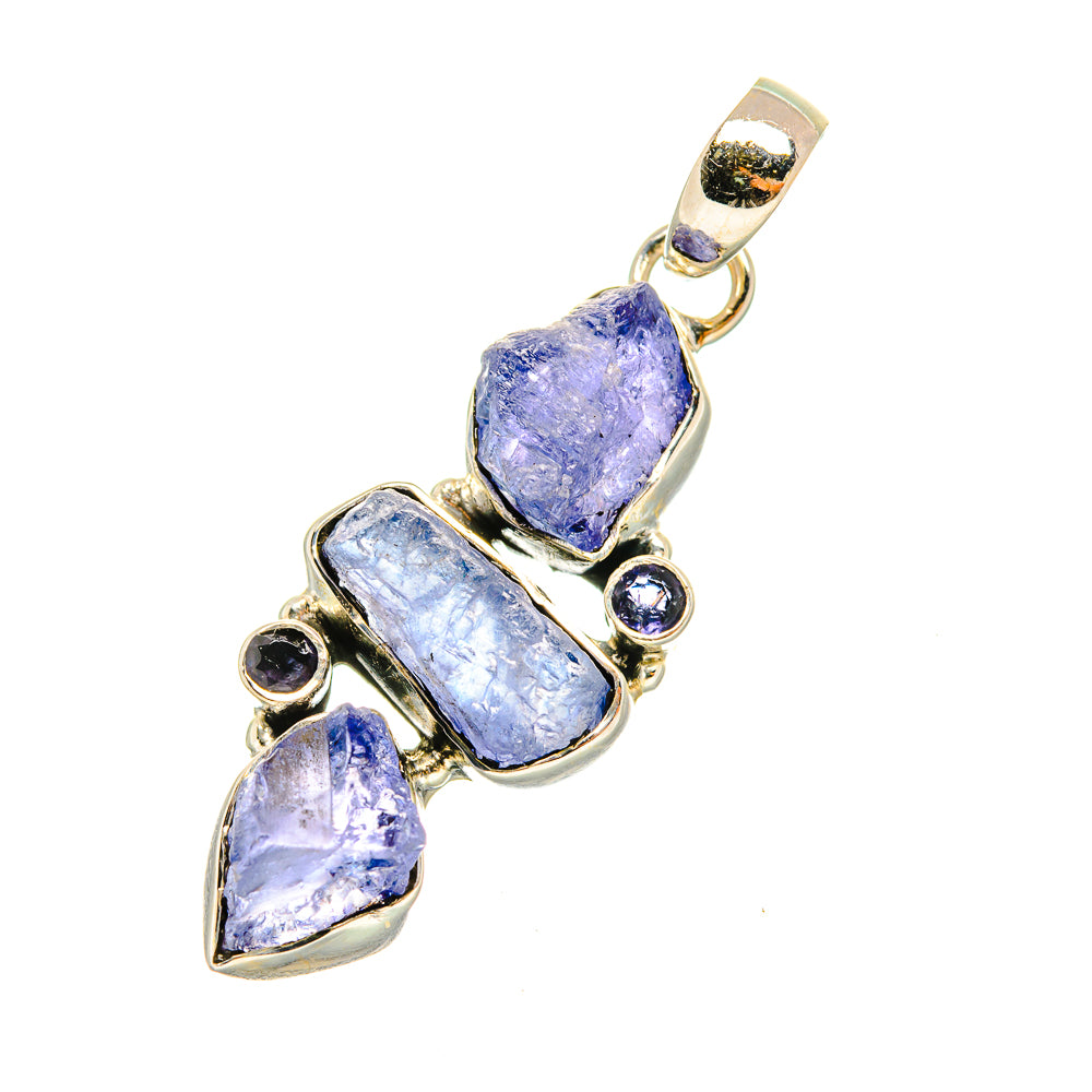 Tanzanite Pendants handcrafted by Anasilvercos - PD7610