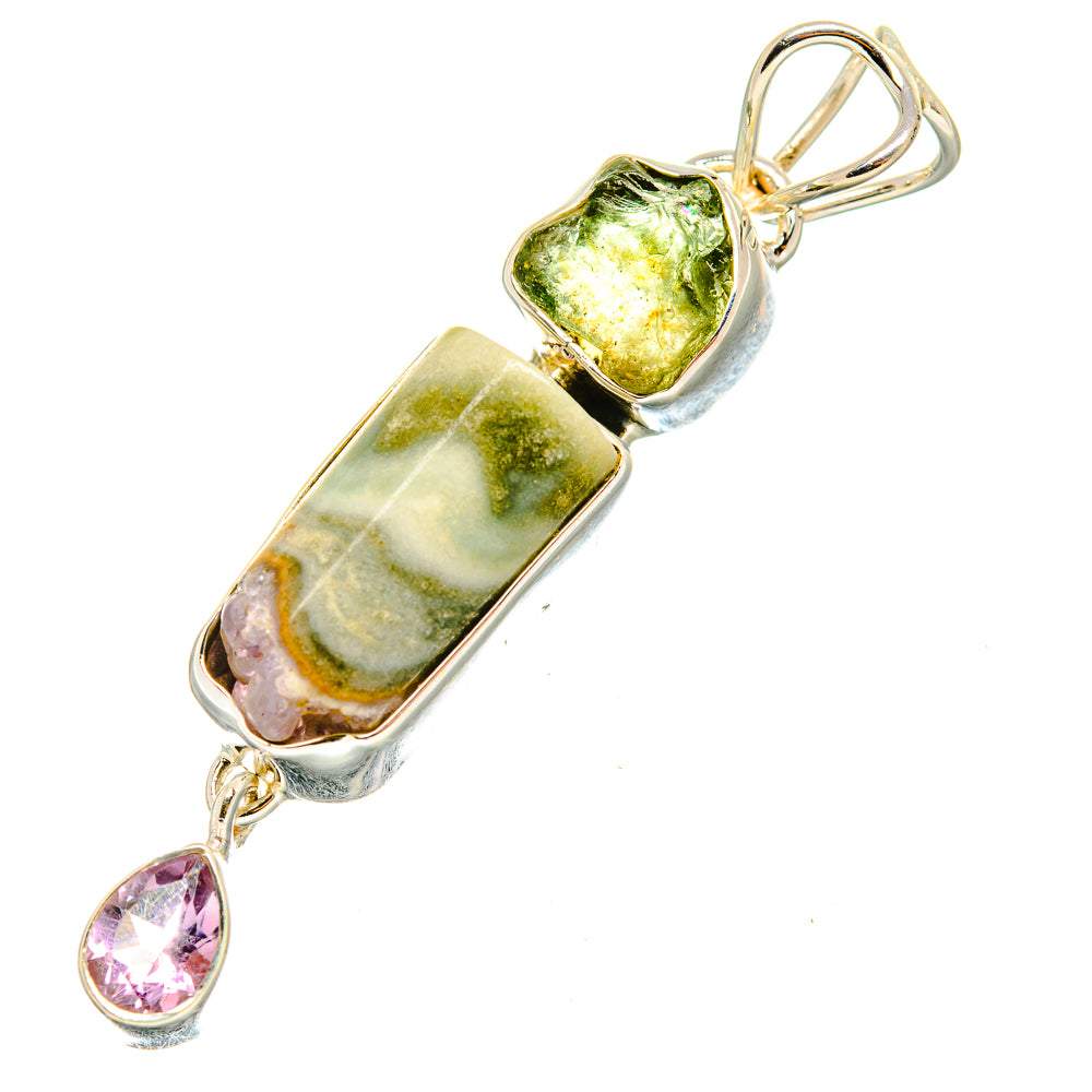 Amethyst Stalactite Pendants handcrafted by Anasilvercos - PD7622