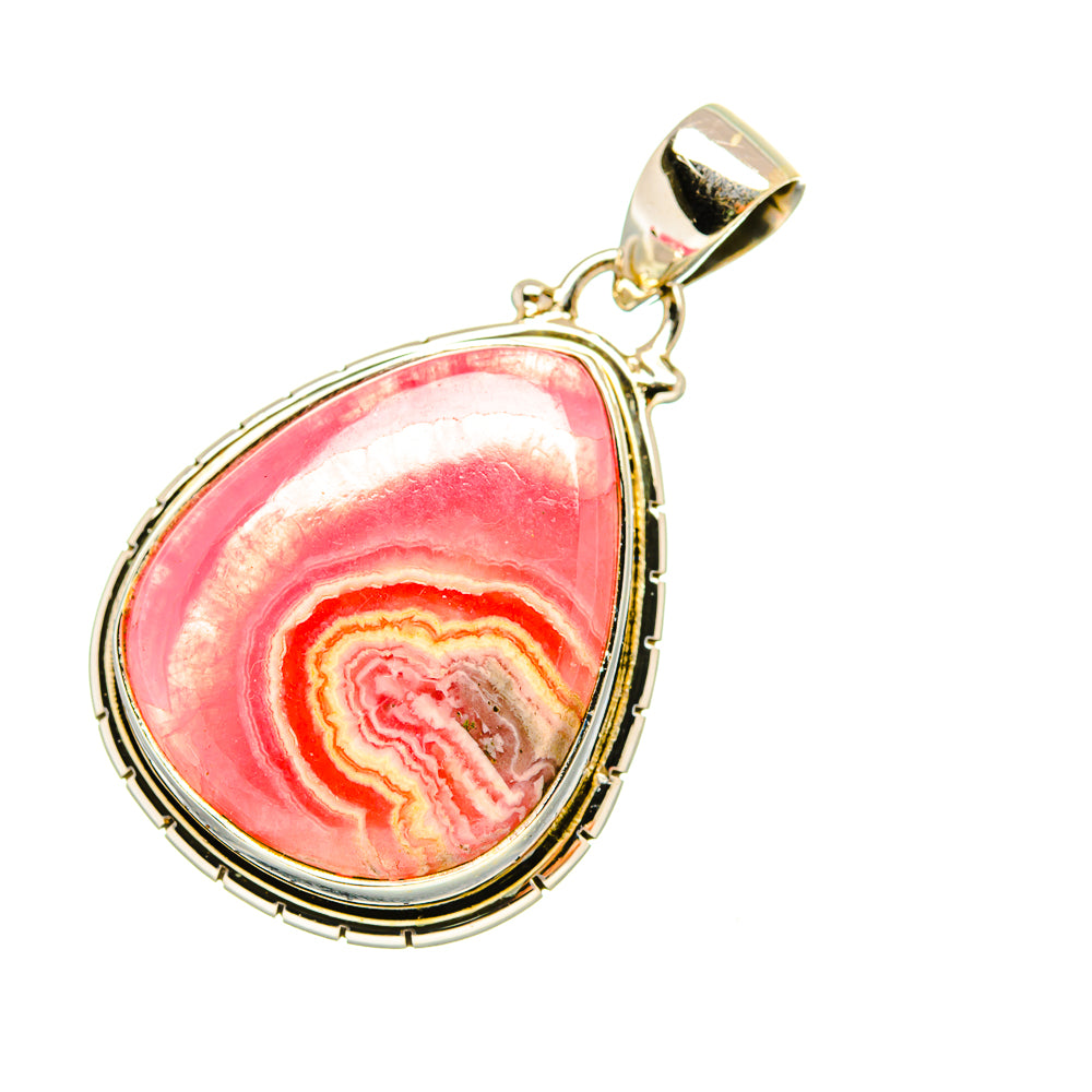 Rhodochrosite Pendants handcrafted by Anasilvercos - PD7631
