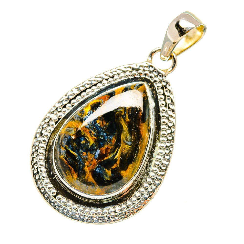 Pietersite Pendants handcrafted by Anasilvercos - PD7636